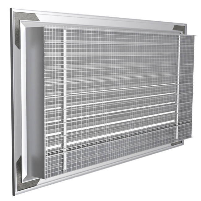 Frangisole esterno in alluminio ClimaConnect 600x200 mm