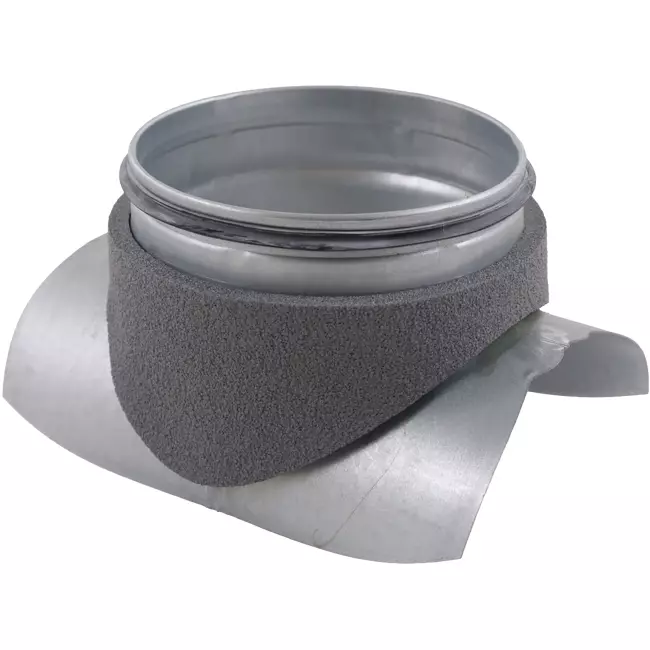 Raccordo a sella Thermoduct 125 mm - 125 mm (90 gradi)