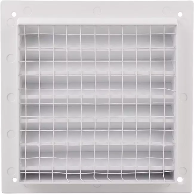 Frangisole esterno in alluminio 100x100 mm - RAL 9016