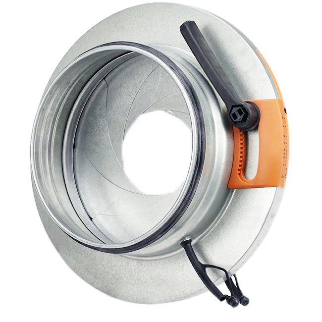 Valvola a iride 150 mm - acciaio inox 316L - IRIS150