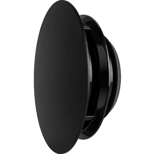 Valvola ClimaConnect Design rotonda Ø 125 mm - nera