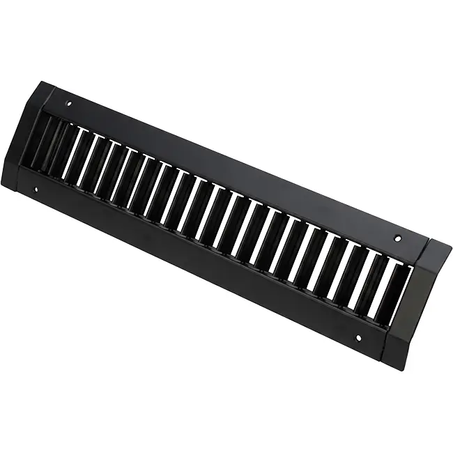 Griglia per canalina ClimaConnect a doppia regolazione 825x125 mm per tubi da 315 a 900 mm - RAL 9005