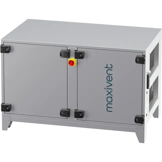 Unità di trattamento aria Maxivent WTW con scambiatore a controcorrente da 700 m³/h, orientamento orizzontale a destra - PHE 700 H OOJR
