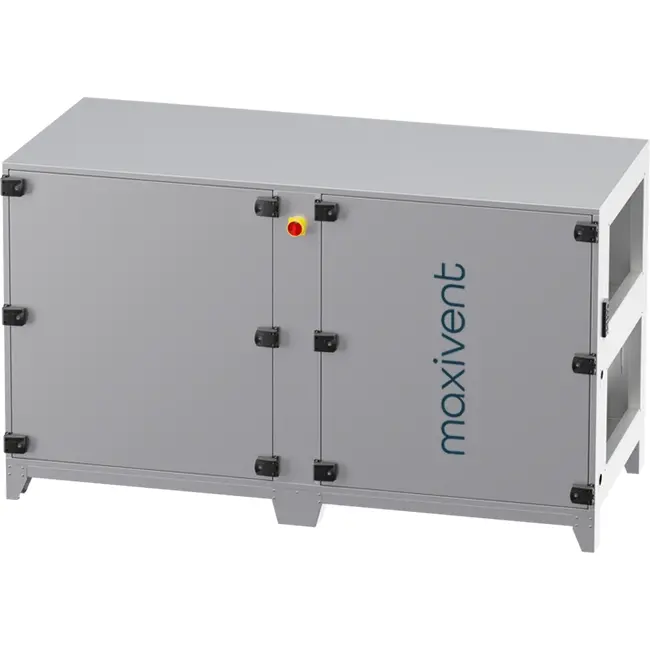 Unità di trattamento aria Maxivent WTW con scambiatore a controcorrente 2800 m³/h, orientamento orizzontale a sinistra - PHE 2800 H OOJL