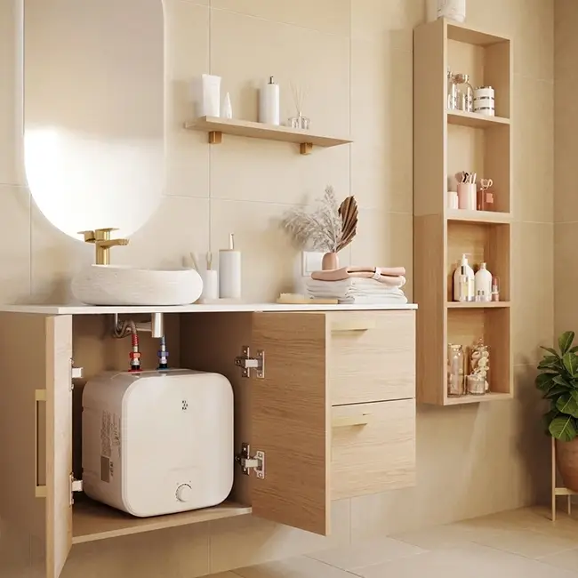 Scaldabagno elettrico da cucina Kizura Close-in da 10 L