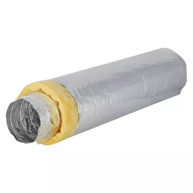 Tubo di ventilazione Sonodec isolato acusticamente e termicamente da 150 mm (1 metro)