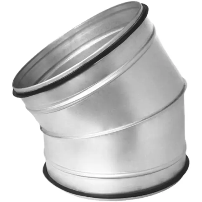 Curva tonda spiro 30° Ø 315 mm per tubo spiro