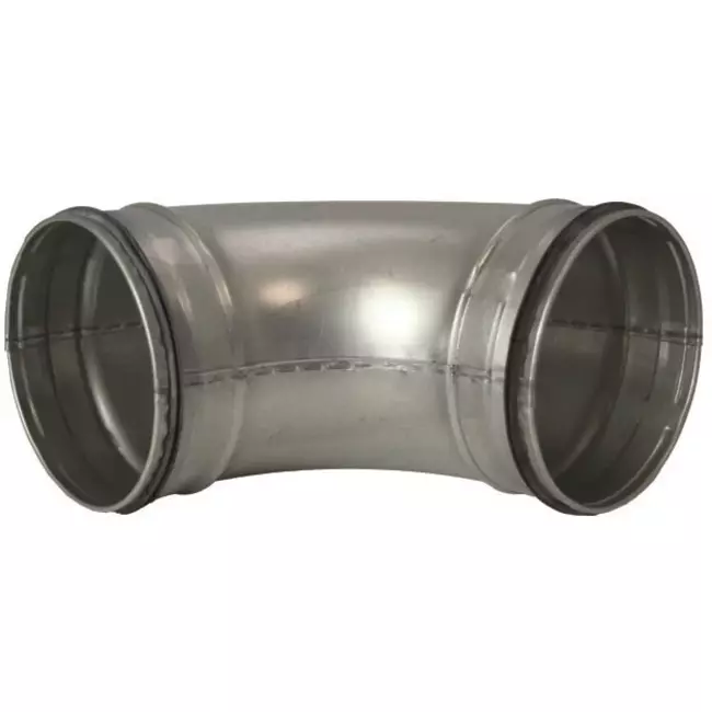 Curva tonda spiro 90° Ø 100 mm per tubo spiro
