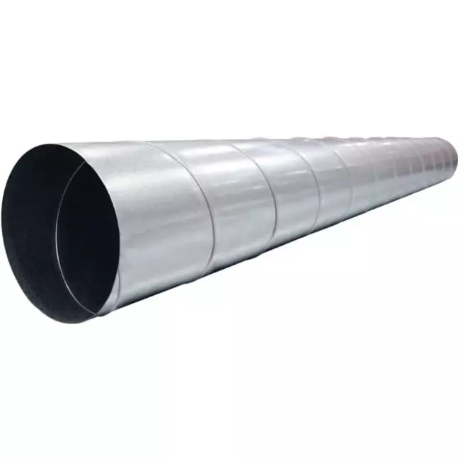 Tubo spiro Ø 150 mm lunghezza 1,5 metri - Zincato