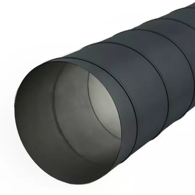 Tubo spiro Ø 200 mm lunghezza 1,5 metri - Zincato - personalizzazione RAL7016