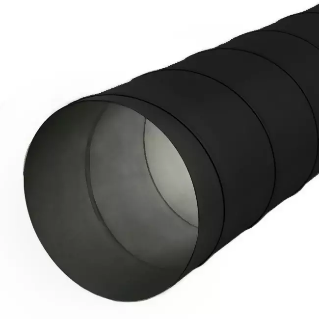 Tubo spiro Ø 150 mm lunghezza 1,5 metri - Zincato - personalizzazione RAL9005