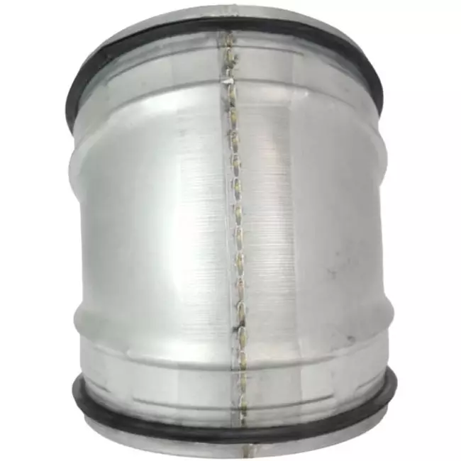 Curva tonda corta spiro 45° Ø 200 mm per tubo spiro
