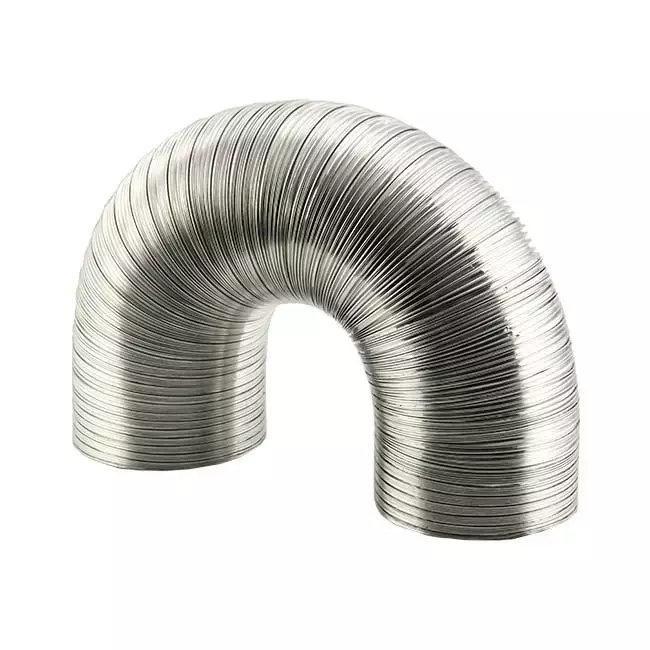Tubo di ventilazione rigido in alluminio tondo Ø 315 mm lunghezza 3 metri