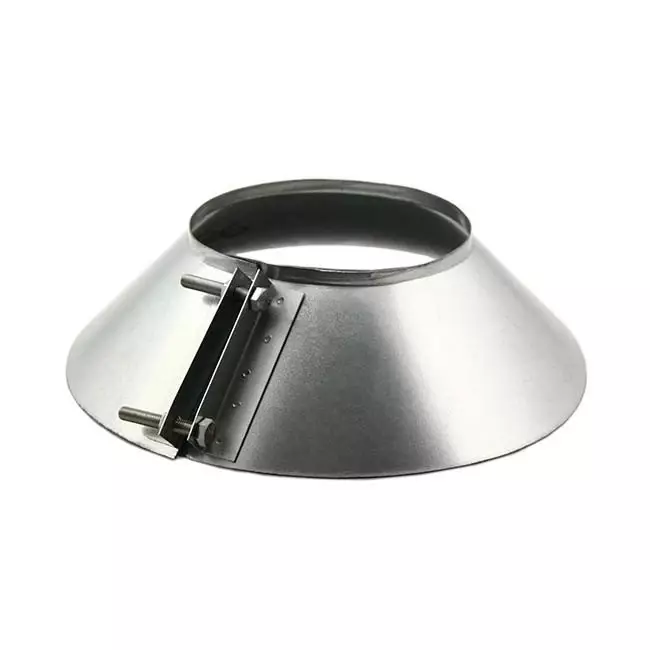 Fascetta antintemperie spiro Ø 180 mm - Zincata
