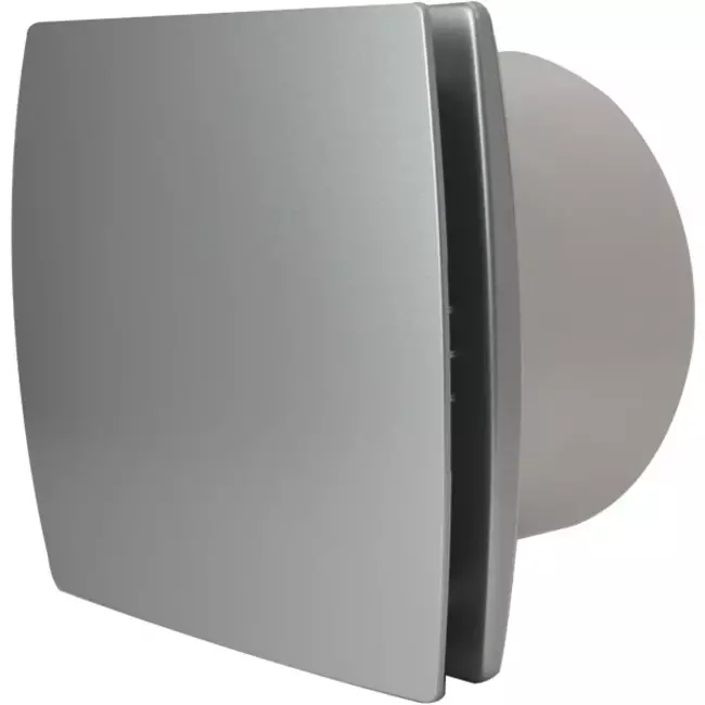 Aspiratore per il bagno Ø 100 mm argento - Design EET100S