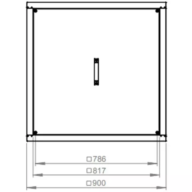 Aspiratore a cassetta Ruck con motore CA controllato dalla frequenza - 22560 m³/h - MPC 800 D6 40