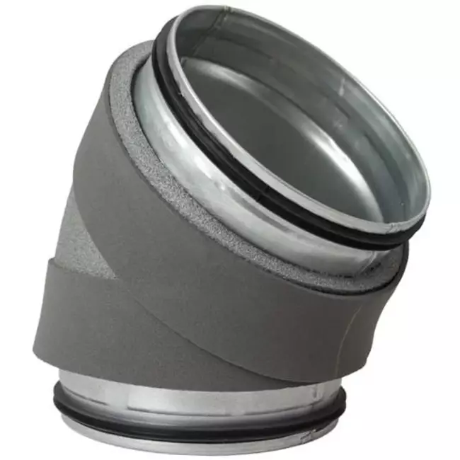 Gomito a 45 gradi isolato Thermoduct con un diametro di 315 mm