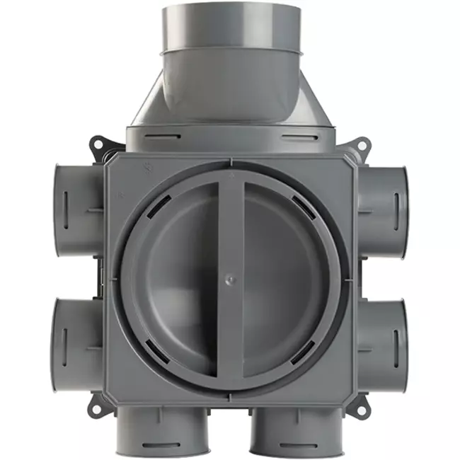 Ubbink Air Excellent scatola di distribuzione dell'aria DBOX206 H125