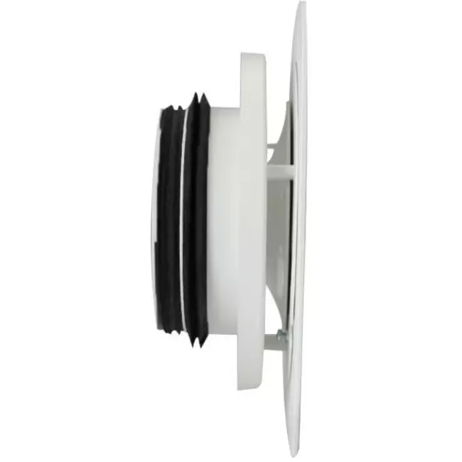 Vent-Axia Uniflexplus RV 125 mm valvola di alimentazione regolabile quadrata - bianco