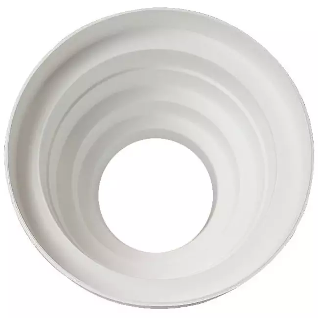 Riduttore di ventilazione universale in plastica per diametro da 80 a 150 mm VA80