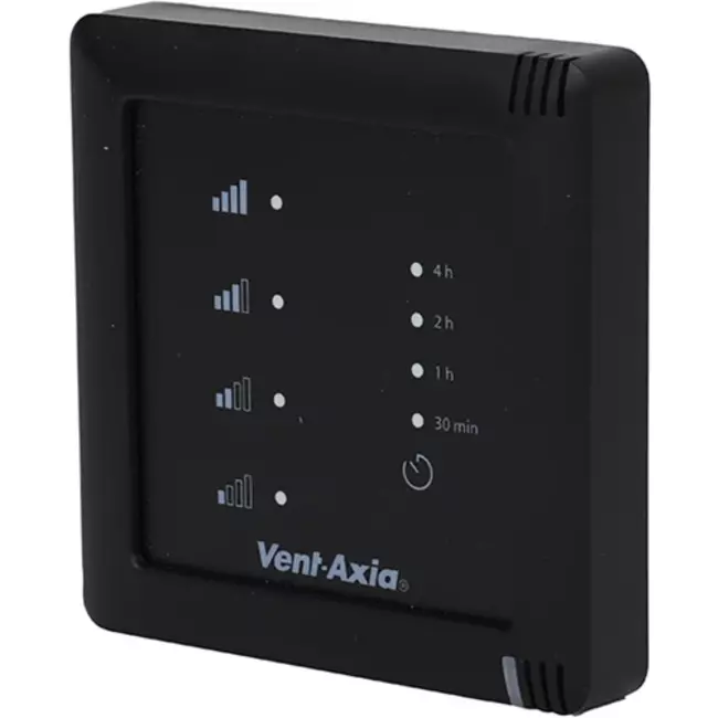 Interruttore a 4 posizioni cablato Vent-Axia Multihome nero - SSU-WZ