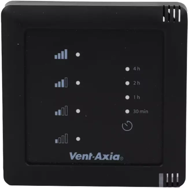 Interruttore a 4 posizioni cablato Vent-Axia Multihome nero - SSU-WZ