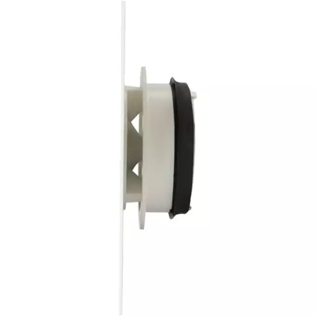 Valvola di design a soffitto o a muro Vasco deluxe quadrata dritta (incl. smiley)