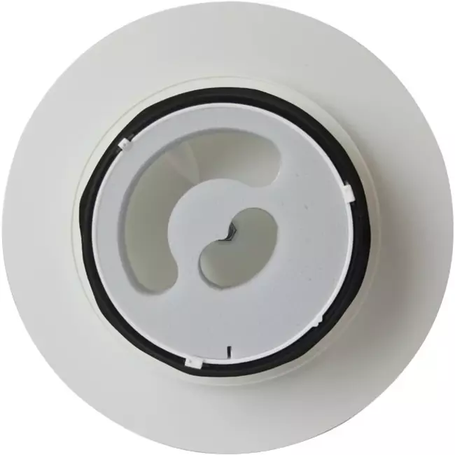 Valvola di design a soffitto o a muro Vasco deluxe tonda (incl. smiley)