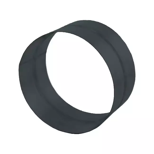 Manicotto di collegamento Spiro per raccordi 125 mm (zincato) RAL7016