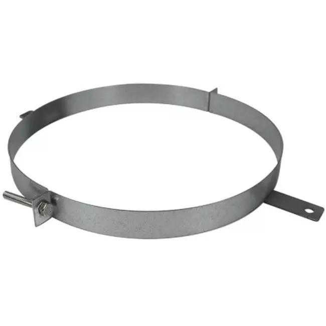 Staffa a pavimento sendzimir zincata Ø 250 mm (245-265)