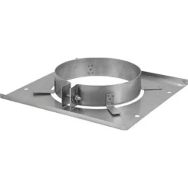 Staffa a pavimento per tubo diametro 210 mm I304