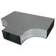 Raccordo a T 90 gradi 300x80 mm - 170x80 mm per canalizzazione