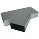 Raccordo a T 45 gradi 220x80 mm - 170x80 mm per canalizzazione