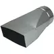Adattatore 170x80 mm a diametro 150 mm per canalizzazione