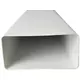 Tubo di ventilazione rettangolare in plastica 110x55 lunghezza= 0,5 metri - K-0.5