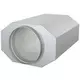Silenziatore Ruck Ø200 - Lunghezza 460 mm