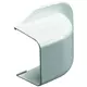 Climaplus tappo a parete per canale di climatizzazione 90x65mm RAL 9010 BIANCO