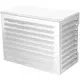 ClimaConnect: involucro per climatizzatore e pompa di calore, modello piccolo, RAL 9010 Bianco