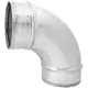 Curvatura diametro 80 mm 90 gradi (non sicura)