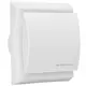Itho Daalderop aspiratore per il bagno Ø 100 mm- bianco con sensore di umidità BTV-N202 H