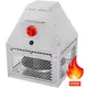 Aspiratore da tetto per estrazione fumi Ruck orizzontale fino a 200 °C costante e 400 °C/120 min - 2030 m³/h (DHN 225 D2 F4 30)