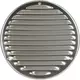 Griglia di aerazione in metallo tonda Ø200 mm acciaio inox - MR200i