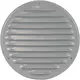 Griglia di aerazione in metallo tonda Ø 160 mm grigia - MR160P - RAL9006