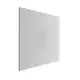 Diffusore a soffitto perforato per estrazione 594x594 - plenum non isolato con collegamento laterale Ø 125 mm