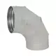Curva tonda spiro 90° Ø 315 mm per tubo spiro - personalizzazione RAL7035