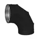 Curva tonda spiro 90° Ø 250 mm per tubo spiro - personalizzazione RAL9005