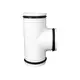 Raccordo a T 90 gradi bianco diametro 125 mm in metallo - RAL 9010