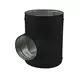 Raccordo a T Ø 315 mm - Ø 315 mm per tubo spiro (90°) - personalizzazione RAL9005