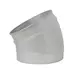 Curva tonda spiro 30° Ø 200 mm per tubo spiro - personalizzazione RAL7035