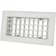 Vent-Axia Uniflexplus griglia con lamelle regolabili 200x100 per collegamenti per parete